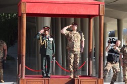 प्रधान सेनापतिद्वारा लेवनानी पदाधिकारीहरुसँग भेटघाट